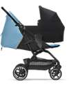 Cybex Eezy S+ 2 Stroller - Beach Blue/Turquoise - from Birth - Outstanding Mobility! Lights Strollers