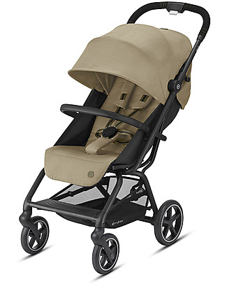 Cybex Eezy S+ 2 stroller - Classic Beige - Outstanding Mobility! Lights Strollers