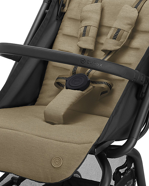 Cybex Eezy S+ 2 stroller - Classic Beige - Outstanding Mobility! Lights Strollers