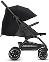 Cybex Eezy S+ 2 stroller - Deep Black - Outstanding Mobility! Lights Strollers