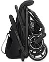 Cybex Eezy S+ 2 stroller - Deep Black - Outstanding Mobility! Lights Strollers