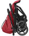 Cybex Eezy S+ 2 Stroller - Hibiscus Red/Red - from Birth - Outstanding Mobility! Lights Strollers