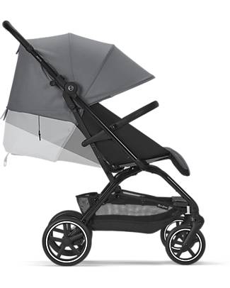 Cybex Eezy S+ 2 Stroller - Lava Grey/Mid Grey - from Birth - Outstanding Mobility! Lights Strollers