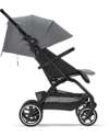 Cybex Eezy S+ 2 Stroller - Lava Grey/Mid Grey - from Birth - Outstanding Mobility! Lights Strollers