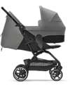 Cybex Eezy S+ 2 Stroller - Lava Grey/Mid Grey - from Birth - Outstanding Mobility! Lights Strollers