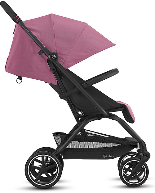 Cybex Eezy S+ 2 stroller - Magnolia Pink - Outstanding Mobility! Lights Strollers