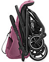 Cybex Eezy S+ 2 stroller - Magnolia Pink - Outstanding Mobility! Lights Strollers