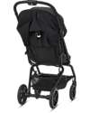 Cybex Eezy S+ 2 Stroller - Moon Black/Black - from Birth - Outstanding Mobility! Lights Strollers