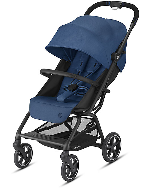 Cybex Eezy S+ 2 stroller - Navy Blue - Outstanding Mobility! Lights Strollers
