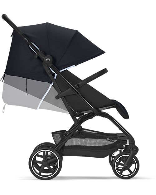 Cybex Eezy S+ 2 Stroller - Ocean Blue/Navy Blue - from Birth - Outstanding Mobility! Lights Strollers