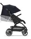 Cybex Eezy S+ 2 Stroller - Ocean Blue/Navy Blue - from Birth - Outstanding Mobility! Lights Strollers