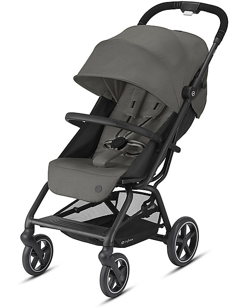Cybex Eezy S+ 2 stroller - Soho Grey - Outstanding Mobility! Lights Strollers