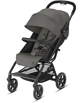 Cybex Eezy S+ 2 stroller - Soho Grey - Outstanding Mobility! Lights Strollers