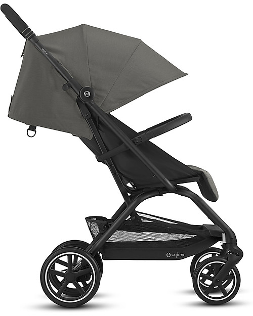 Cybex Eezy S+ 2 stroller - Soho Grey - Outstanding Mobility! Lights Strollers