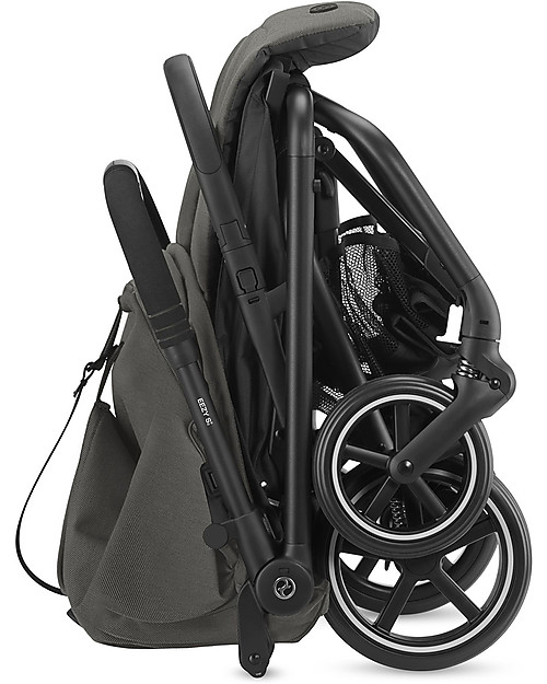 Cybex Eezy S+ 2 stroller - Soho Grey - Outstanding Mobility! Lights Strollers