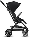 Cybex Eezy S Twist+ 2 stroller - Deep Black - 360° Rotating Seat Lights Strollers