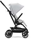 Cybex Eezy S Twist+ 2 Stroller - Fog Grey - Black Frame - 360° Rotating Seat Pushchairs