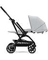 Cybex Eezy S Twist+ 2 Stroller - Fog Grey - Black Frame - 360° Rotating Seat Pushchairs