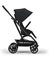 Cybex Eezy S Twist+ 2 Stroller - Magic Black - Black Frame - 360° Rotating Seat Pushchairs