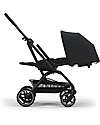 Cybex Eezy S Twist+ 2 Stroller - Magic Black - Black Frame - 360° Rotating Seat Pushchairs