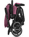 Cybex Eezy S Twist+ 2 stroller - Magnolia Pink - 360° Rotating Seat Lights Strollers