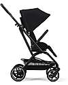 Cybex Eezy S Twist+ 2 Stroller - Moon Black/Black - 360° Rotating Seat - from Birth Lights Strollers