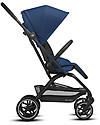 Cybex Eezy S Twist+ 2 stroller - Navy Blue - 360° Rotating Seat Lights Strollers