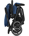 Cybex Eezy S Twist+ 2 stroller - Navy Blue - 360° Rotating Seat Lights Strollers