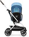 Cybex Eezy S Twist+ 2 Stroller - Plus Version - Beach Blue/Turquoise - 360° Rotating Seat - from Birth Lights Strollers