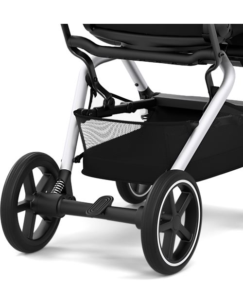 Cybex Eezy S Twist+ 2 Stroller - Plus Version - Lava Grey/Mid Grey - 360° Rotating Seat - from Birth Lights Strollers
