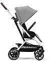 Cybex Eezy S Twist+ 2 Stroller - Plus Version - Lava Grey/Mid Grey - 360° Rotating Seat - from Birth Lights Strollers