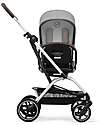 Cybex Eezy S Twist+ 2 Stroller - Plus Version - Lava Grey/Mid Grey - 360° Rotating Seat - from Birth Lights Strollers