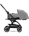 Cybex Eezy S Twist+ 2 Stroller - Plus Version - Lava Grey/Mid Grey - 360° Rotating Seat - from Birth Lights Strollers