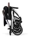 Cybex Eezy S Twist+ 2 Stroller - Plus Version - Moon Black/Black - 360° Rotating Seat - from Birth Lights Strollers