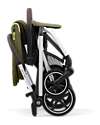 Cybex Eezy S Twist+ 2 Stroller - Plus Version - Nature Green/Green - 360° Rotating Seat - from Birth Lights Strollers