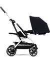 Cybex Eezy S Twist+ 2 Stroller - Plus Version - Ocean Blue/Navy Blue - 360° Rotating Seat - from Birth Lights Strollers