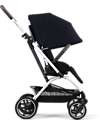 Cybex Eezy S Twist+ 2 Stroller - Plus Version - Ocean Blue/Navy Blue - 360° Rotating Seat - from Birth Lights Strollers