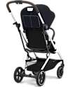 Cybex Eezy S Twist+ 2 Stroller - Plus Version - Ocean Blue/Navy Blue - 360° Rotating Seat - from Birth Lights Strollers