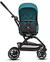 Cybex Eezy S Twist+ 2 stroller - River Blue - 360° Rotating Seat Lights Strollers