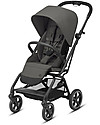 Cybex Eezy S Twist+ 2 stroller - Soho Grey - 360° Rotating Seat Lights Strollers