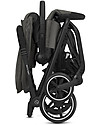 Cybex Eezy S Twist+ 2 stroller - Soho Grey - 360° Rotating Seat Lights Strollers