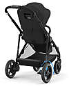 Cybex Electric Stroller E-Gazelle S - Black - from Birth to 4 Years - Multifunctional Double Pushchairs