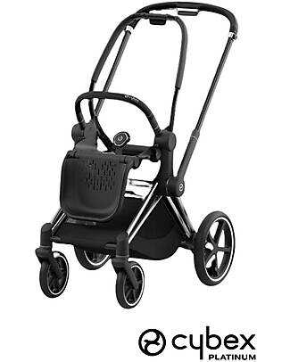 Cybex Frame for e-Priam Stroller - Chrome Brown - App with Rocking Function! Pushchairs