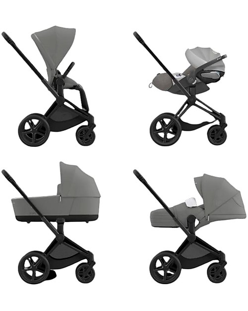 Cybex Frame for e-Priam Stroller - Matt Black - App with Rocking Function! Pushchairs