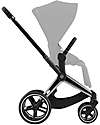 Cybex Frame for Priam4 Platinum Stroller - Chrome Black Pushchairs