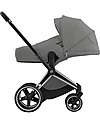 Cybex Frame for Priam4 Platinum Stroller - Chrome Black Pushchairs