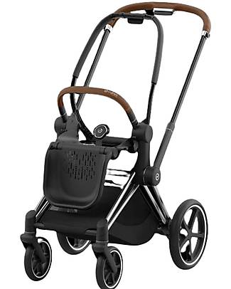 Cybex Frame for Priam4 Platinum Stroller - Chrome Brown Pushchairs