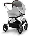 Cybex Gazelle S Carrycot - Lava Grey - Comfortable and Easy to Carry Pram Systems