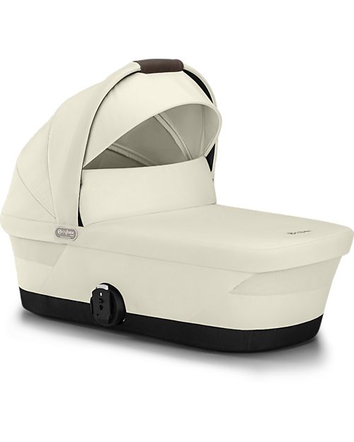 Cybex Gazelle S Carrycot - Seashell Beige - Comfortable and Easy to Carry Double Pushchairs