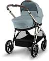 Cybex Gazelle S Carrycot - Sky Blue - Comfortable and Easy to Carry Pram Systems